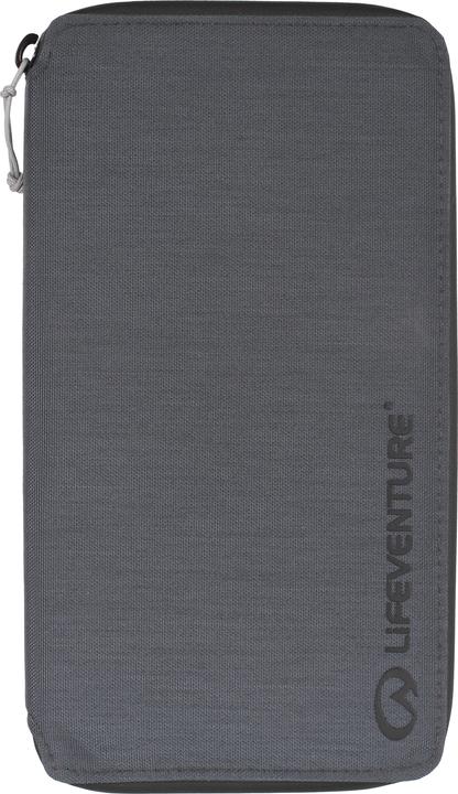 Lifeventure RFID Travel Wallet, Recycled, Grey