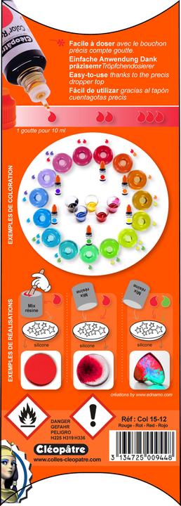 Produktbild Cléopâtre COLOR'RESIN, transp. Harzfarbe 15 ml (15 ml)