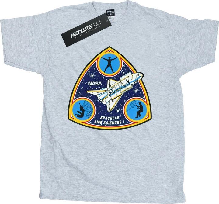 Actual product image Nasa Mens Classic Spacelab Life Science T-Shirt (M)