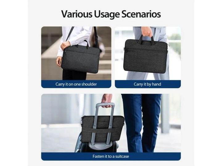Actual product image Dux Ducis Laptop Bag case LBJB for laptop 13-13.9" Shoulder bag black