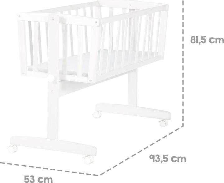 Produktbild Roba Wiege mit Matratze