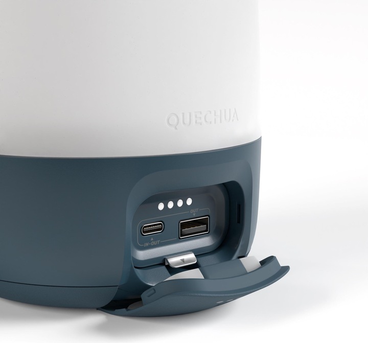 Produktbild Quechua Campinglampe aufladbar USB-C - BL400 400 Lumen