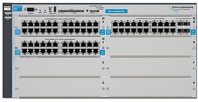 Produktbild HPE J9030A, ProCurve Switch 4208-68G-4SFP (48 Ports)