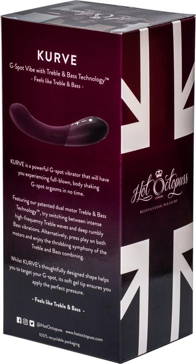 Produktbild HOT Kurve GPunktVibrator Pflaume