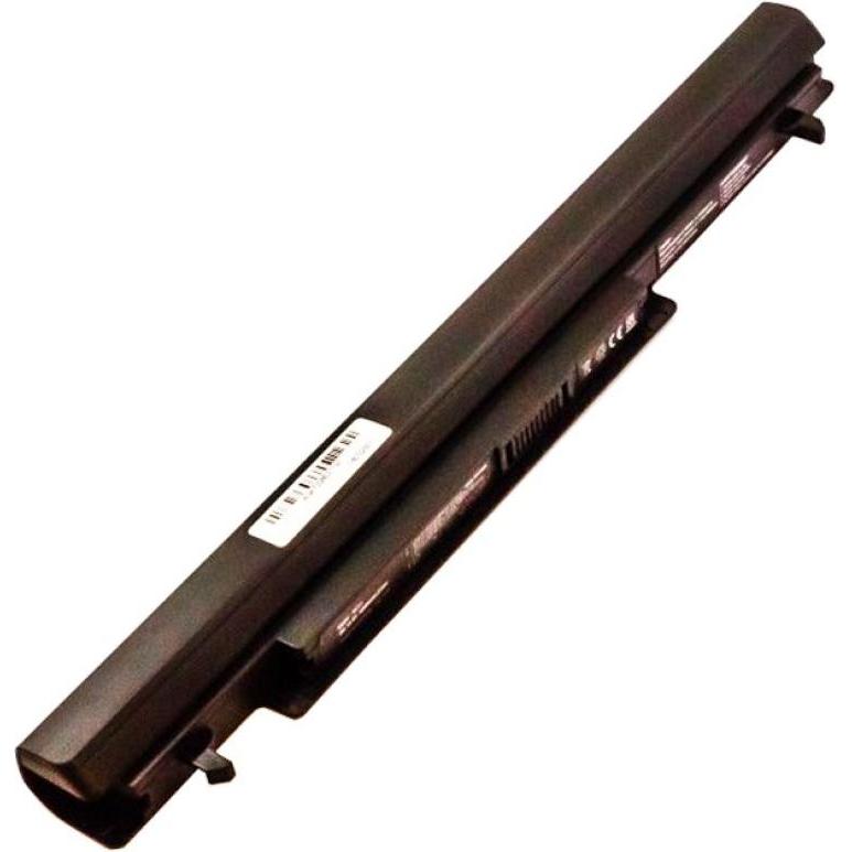 ASUS Akku A46, A32-K56, A31-K56, A41-K56, A42-K56, A31-K56 (4 Zellen, 2600 mAh), Notebook Akku, Schwarz