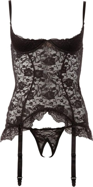 Produktbild Cottelli Collection Strapshemd-Set Candis (L)