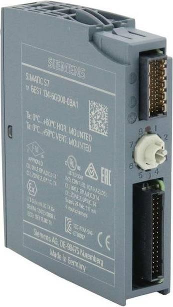 Image du produit Siemens 6ES7134-6GD01-0BA1 6ES71346GD010BA1 Module d'entrée API