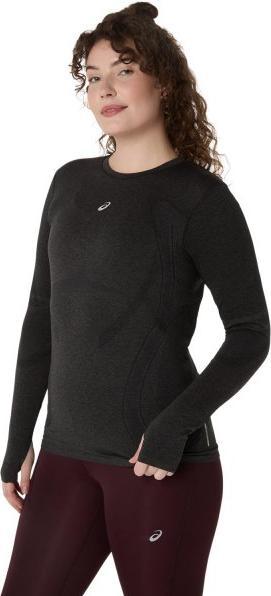 Actual product image ASICS Performance Asics Road Seamless Ls Top Performance Black/Graphite Grey Woman (M)