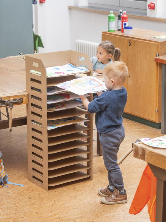 Produktbild Betzold Bildertrocknungsregal (46 x 33 x 110 cm)