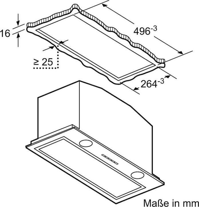 Actual product image Siemens Lb57574 (Substructure hood)