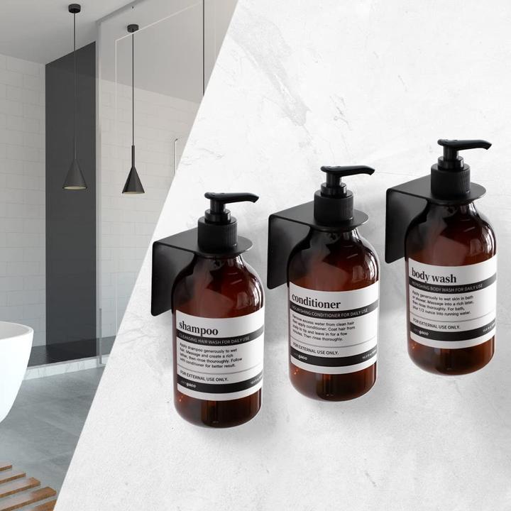 Actual product image Jenngaoo 3 Bottles 3 Wall Mounts