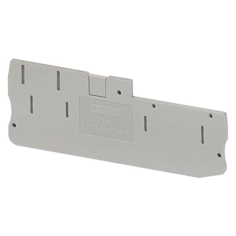 Phoenix Contact Grigio Tappo 3061855 D-Pt 6-Quattro/2P Contenuto: 50 Pz., Cavo + Spina Elettrica,