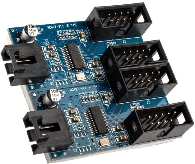 Actual product image Akasa Internal USB 2.0 hub card, incl. 30cm USB cable (4 Ports)