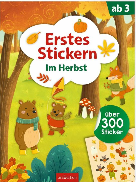 Produktbild Erstes Stickern – Im Herbst (300 Sticker)
