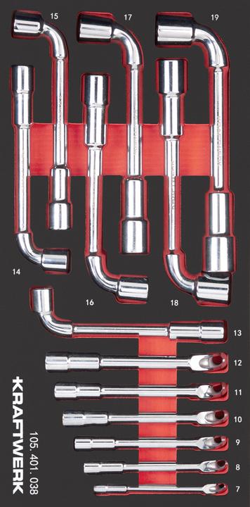 Kraftwerk Chiave per tubi Pro Line (inserto S)