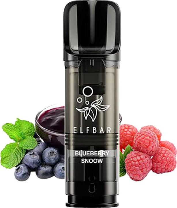Actual product image Elfbar ELFA Pro - 2ml PODs, Blue Sour Raspberry (Bilberry, Raspberry)