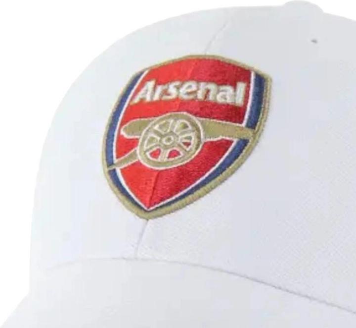 Actual product image 47 Brand Curved Snapback Cap - FC Arsenal London weiss