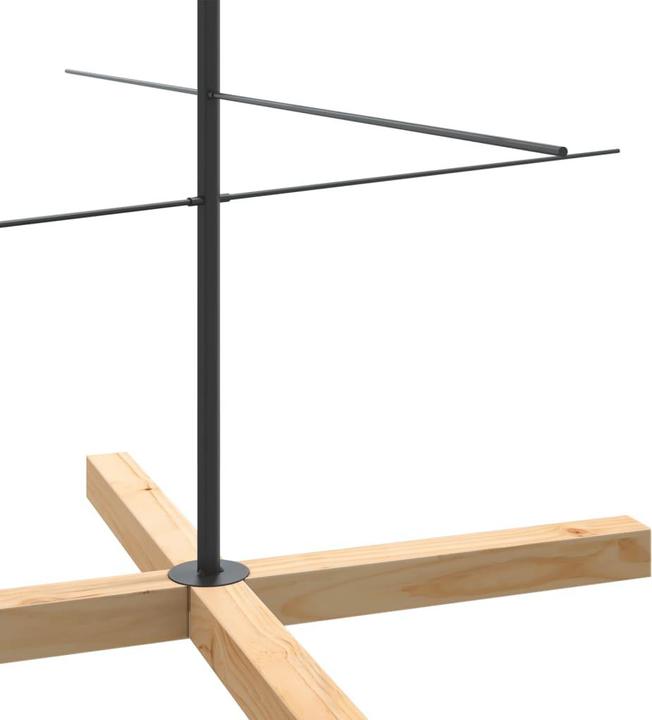 Actual product image vidaXL Metall Weihnachtsbaum (210 cm)