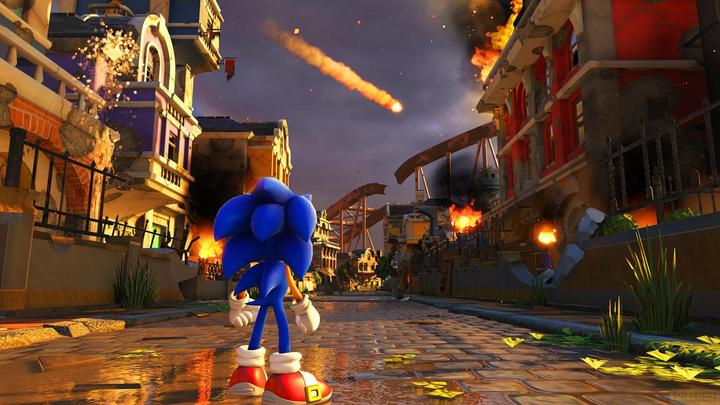 Actual product image Sega Sonic Forces (Switch, DE)