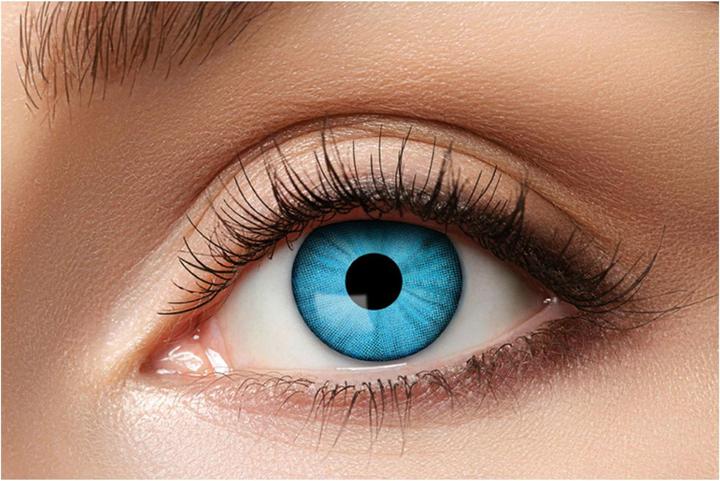Actual product image Zoelibat Contact lenses (Electrifying blue)