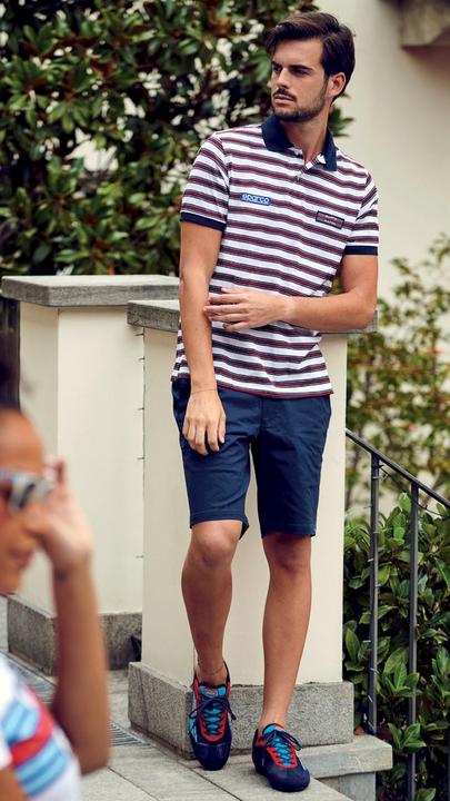 Produktbild Sparco Martini Racing Polo Shirt Replica Striped (S)