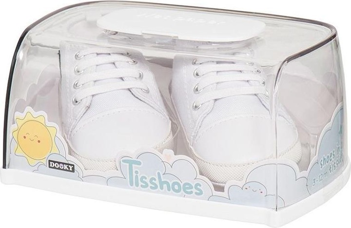 Produktbild Dooky Babyschuhe + Feuchttücherbox, Weiss (18)