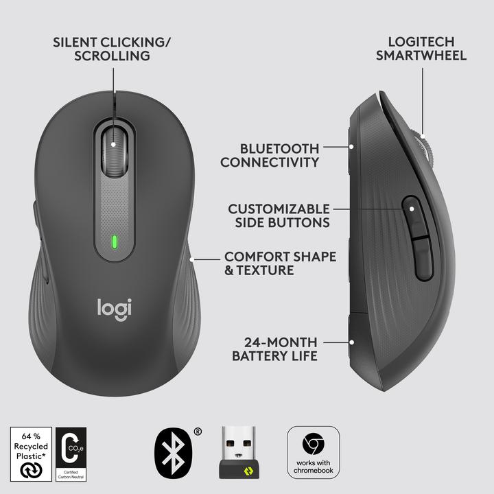 Produktbild Logitech Signature M650 M (Kabellos)