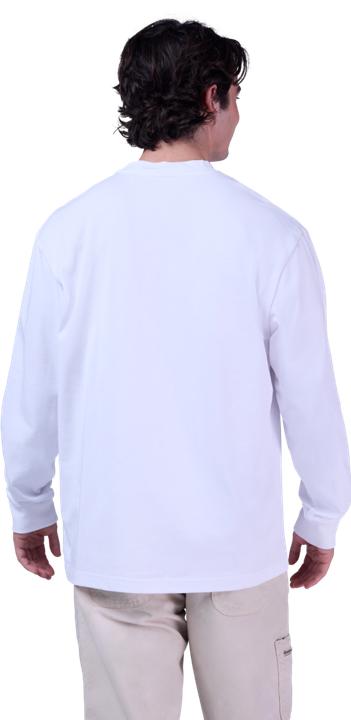 Actual product image Fox Wordmark Oversized LS Tee (L)