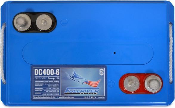 Actual product image Fullriver AGM battery DC400-6 (6 V, 415 Ah)