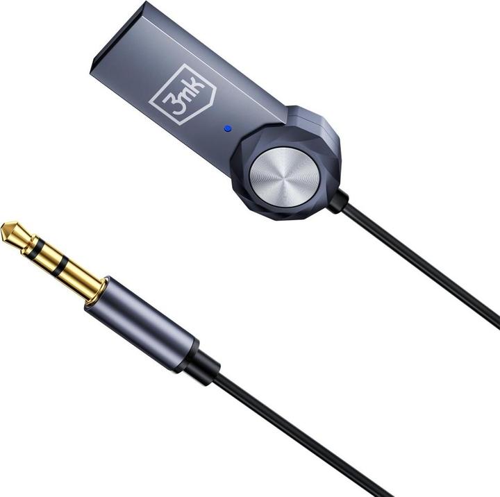 Image du produit 3MK Bezprzewodowy adapter audio Audio Bluetooth Adapter Jack 3.5mm 2w1 (Transmetteur)