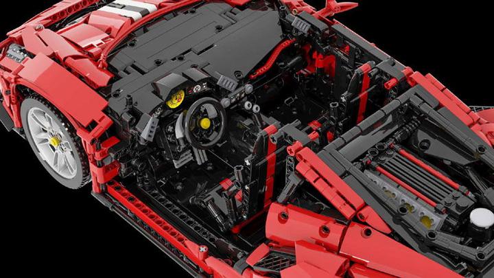 Actual product image Cada MASTER Red Super Car 1:8 incl Power System