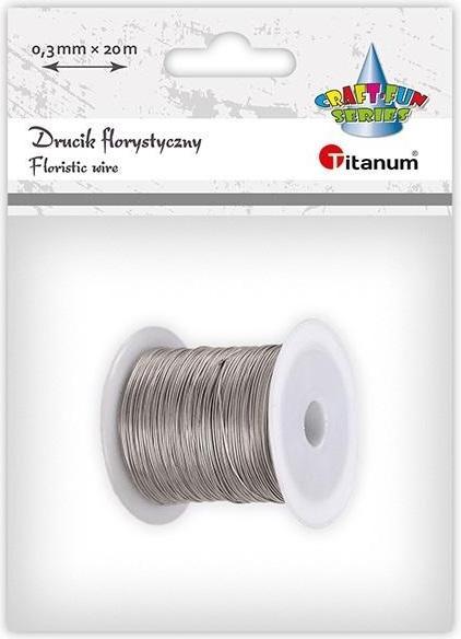 Produktbild Brewis Blumendraht 0,3mm 20m Silber (20 m)