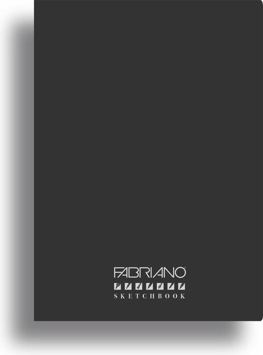 Actual product image Fabriano - "Accademia" Sketchbook A4, 120 g/m², 24 Blatt (A4, Plain, Soft cover)