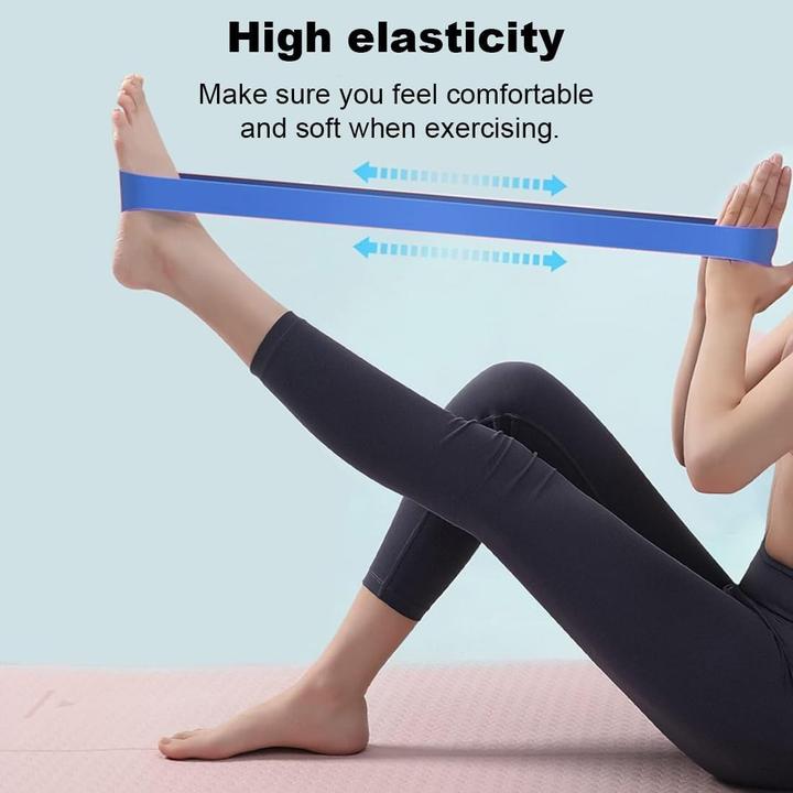 Actual product image Cbx Fitnessband, Widerstandsbänder, Resistance Bands, Gymnastikband, 5 Stück (0.30 m, Medium)