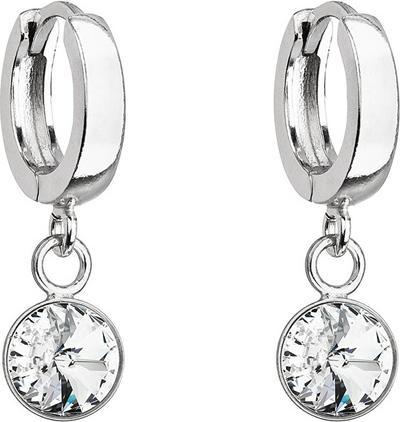 Produktbild Evolution Group Gentle silver earrings with Swarovski crystal 31300.1 (L)
