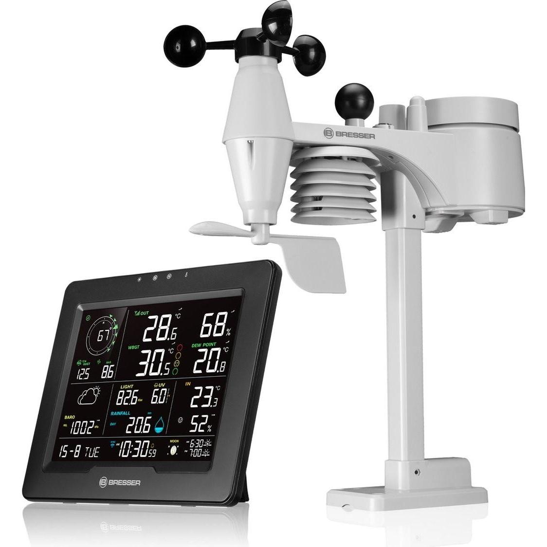 Bresser Weerstation - Sahara TB - 8-in-1 - WiFi - Hitte-Index, Stazione meteo