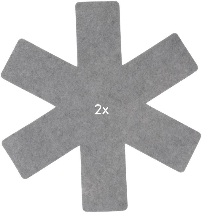 Excellent Houseware Protezione per padella 6 pezzi 38 cm (38 cm, Materiale sintetico)