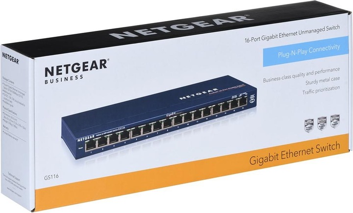 Produktbild Netgear Gs116ge (16 Ports)