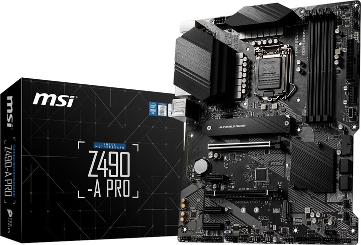 Produktbild MSI Z490-A Pro (LGA 1200, Intel Z490, ATX)