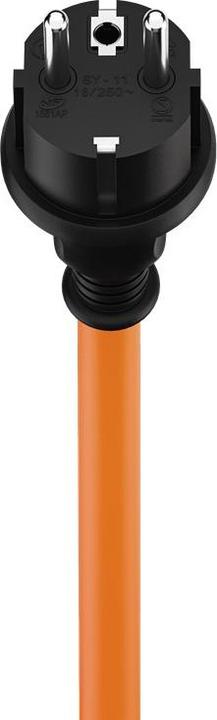 Produktbild Goobay CEE-Adapterleitung, Schutzkontakt-Stecker auf CEE-Kupplung (5 m, CEE 7/7)