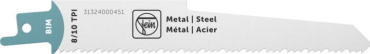 Fein Lame de scie sabre BIM 130T8/10 MS