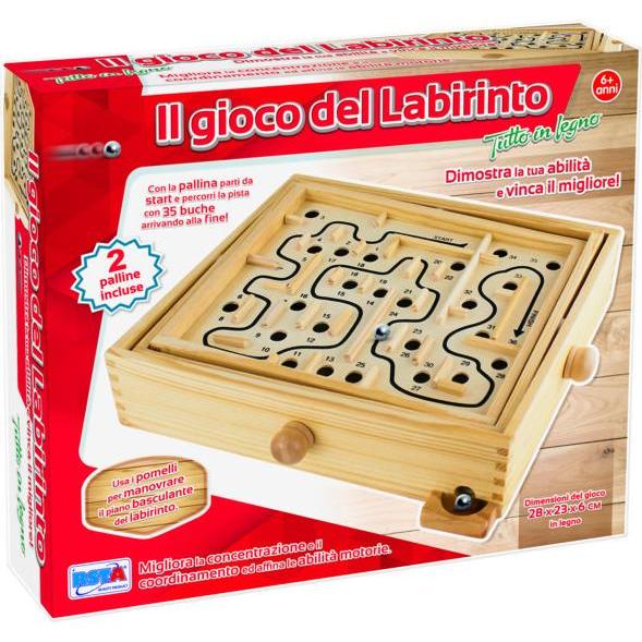 Rs Toys Wooden Labyrinth Game