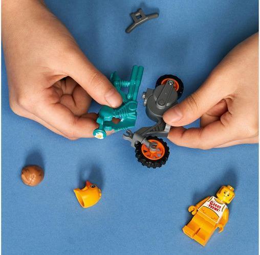 Produktbild LEGO Maskottchen-Stuntbike (60310, LEGO City)