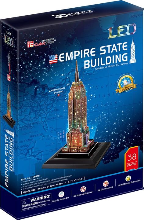Produktbild Cubicfun 3d Puzzel Empire State of Building (38 Teile)