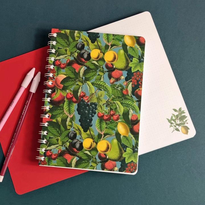 Produktbild Cedon Ringbuch A5 OBST (A5, Gepunktet, Weicher Einband)