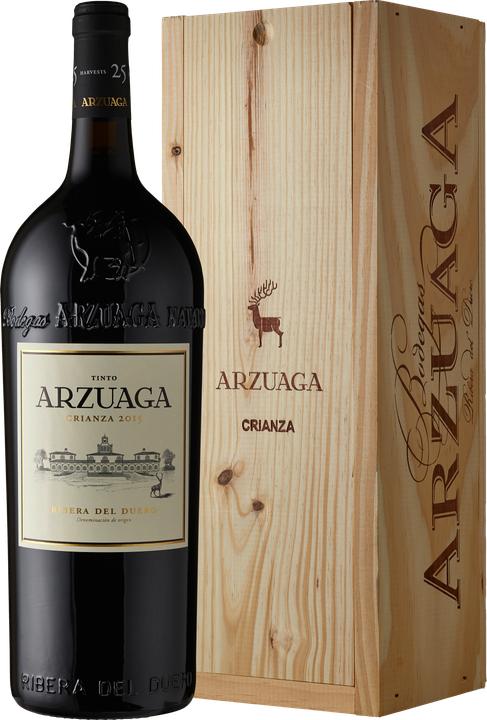 Produktbild Bodegas Arzuaga Navarro Arzuaga Crianza Bodega Arzuaga Ribera del Duero DO in 1er Holzkiste (1 x 150 cl, 2021)
