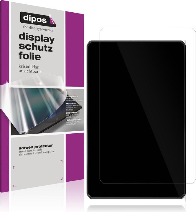 Actual product image Dipos Screen Protector Crystalclear for Garmin dezl LGV720