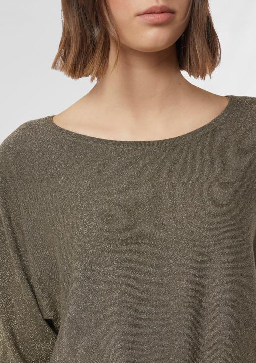 Produktbild Comma Strickpullover Glitzergarn Feinstrick Pullover mit 3/4 Arm (42)