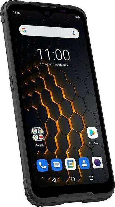 Produktbild Myphone HAMMER Blade (6.3 Zoll) Android 11 USB Typ-C (128 GB, Schwarz, 6.30", Dual SIM, 4G)