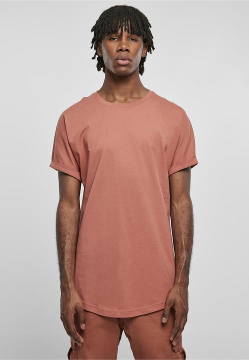 Actual product image Urban Classics Long Shaped Turnup Tee - 1118 (L, S)